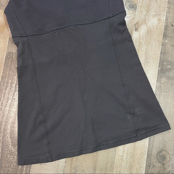 Lululemon Black Ribbon Criss Cross Back Tank Top size 8 - Picture 4 of 12